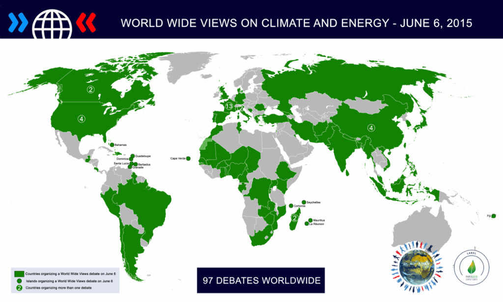 World Wide Views Map