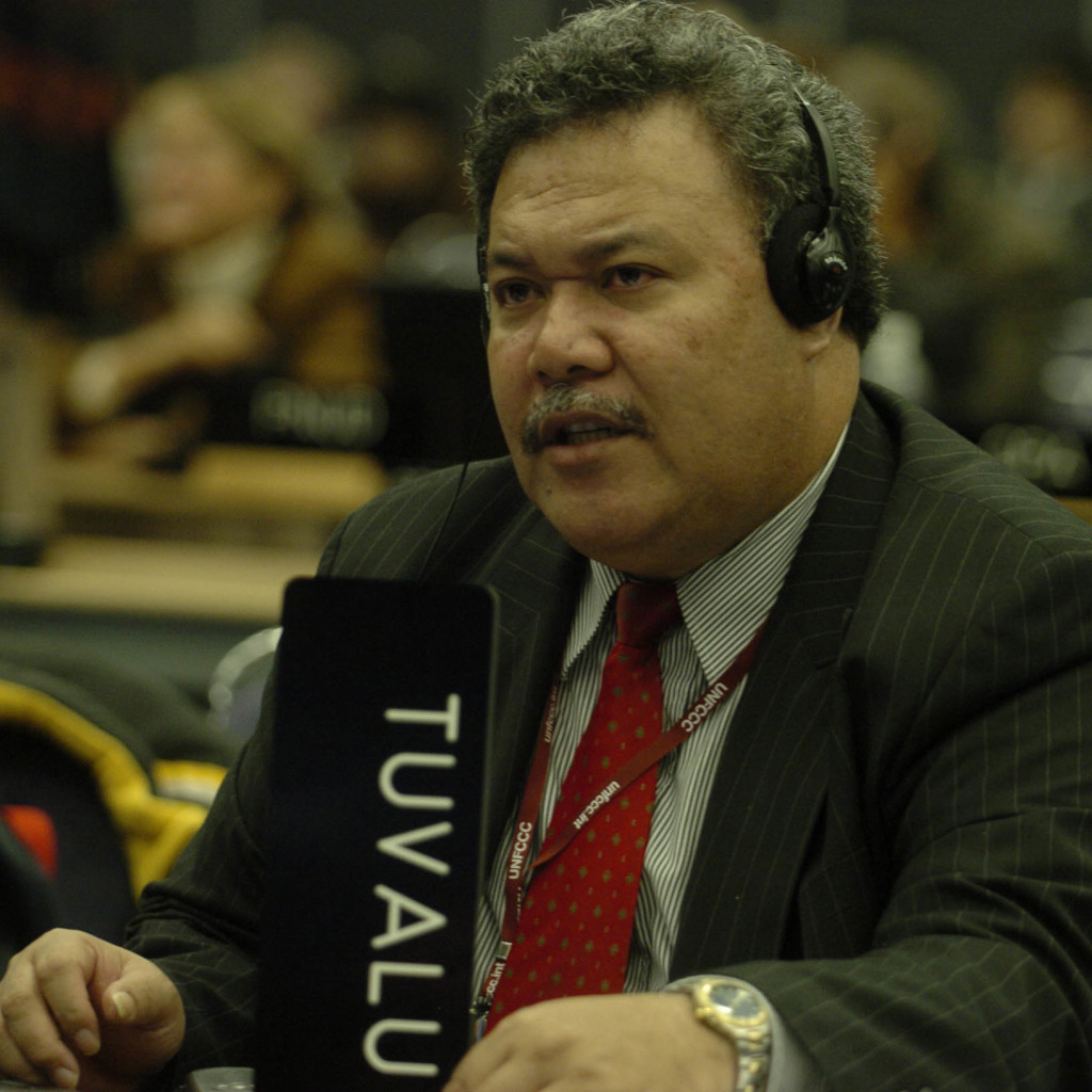 Enele Sopoaga, Prime Minister of Tuvalu